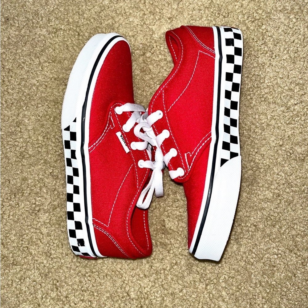 Red Kids Vans
